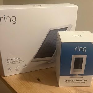 Ring solar panel & stick up cam